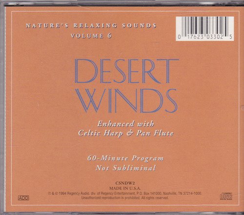Nature's Relaxing Sounds/Vol. 6-Desert Winds